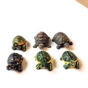 Land and Sea collectibles mini turtles